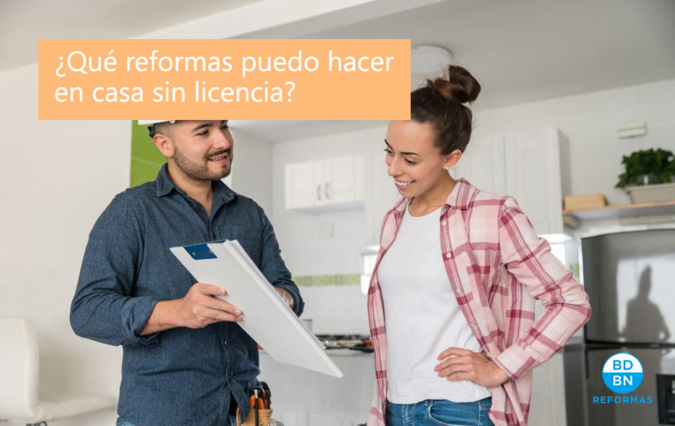 obra sin licencia