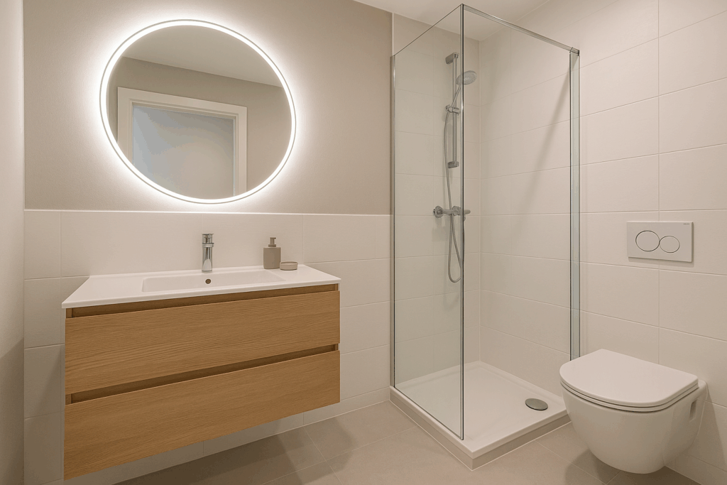 Reformar un baño pequeño en Madrid