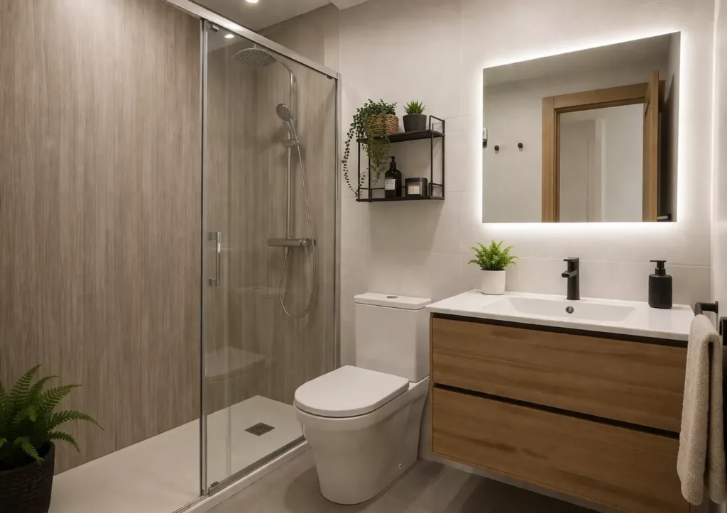 Reformas de baños sin obras en Madrid: soluciones rápidas, limpias y económicas