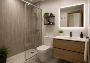 Reformas de baños sin obras en Madrid: soluciones rápidas, limpias y económicas