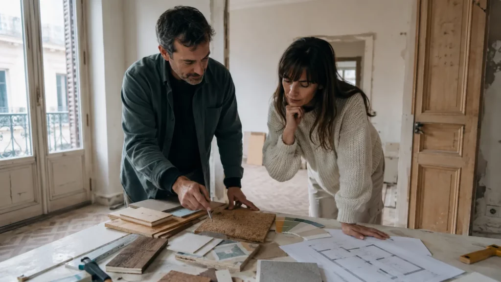 Materiales sostenibles para reformas modernas en Madrid