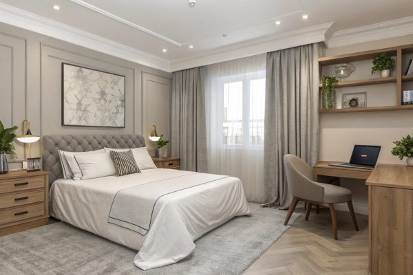 Dormitorio reformado por BDBN Reformas Madrid